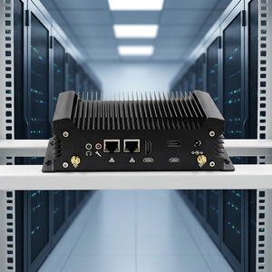 Mini PC Intel Core I3 10110U, 2 <span class=keywords><strong>COM</strong></span>, 2 LAN, DDR4, SSD/HDD, USB, WIFI <span class=keywords><strong>6</strong></span>, Sin Ventilador, Industrial, Compacto, Computadora Integrada - Product Image 1