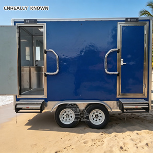Luxury Fully Equipped Mobile DOT VIN Durable Portable Restroom Event Toilet <b>Trailer</b> - Product Image 1