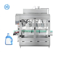 Machine de remplissage de suivi à grande vitesse de bouteille d'antigel de nettoyeur de pare-brise à quatre têtes automatique 200Ml-5L