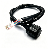 Connecteur Ethernet sous-marin DBH13M DIL13F pour transmission de signal réseau sous-marine