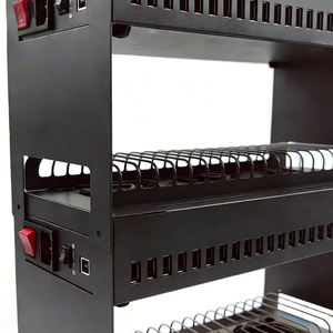 JYWD แท่นชาร์จ 3 ชั้น 60 พอร์ต USB ชาร์จเร็วสำหรับโทรศัพท์ทุกรุ่น อุปกรณ์เสริมแหล่งจ่ายไฟ สีดำ/ขาว - Product Image 2