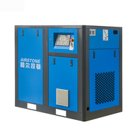 Compresseurs d'air rotatifs à vis à vitesse fixe Airstone, 11 kW, 15 CV, 8 bars, 10 bars, IP23, IP54, pour usage industriel, fournis directement par l'usine