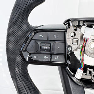 Volante Personalizado para Toyota Wood Gr 4Runner Chr Serie 79 Hilux <span class=keywords><strong>Vigo</strong></span> Hiace Prius Celica Rav 4 Innova Crown con Levas de Cambio - Product Image 3