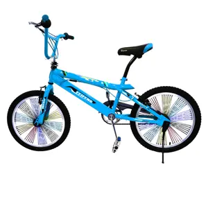 Sıcak satış 16/20 inç BMX bisiklet çocuklar için yeni tasarım spor atlama bisiklet çelik çatal ve küçük tekerlekler ile fabrika fiyat