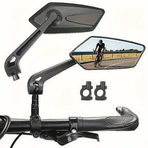 Espejo Retrovisor de Seguridad Ajustable de Alta Definición para Motocicletas, Bicicletas de Montaña, Bicicletas Plegables y Bicicletas Eléctricas - Product Image 1