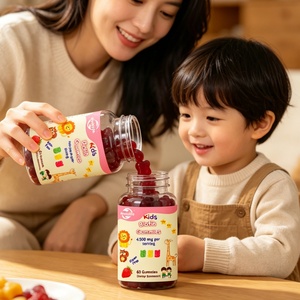 Vente en gros d'usine ODM OEM – Complément alimentaire à base de plantes de haute qualité, sans sucre, avec vitamines et biotine, pour enfants, à usage quotidien - Product Image 4