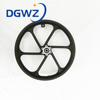 16 pouces 36V 48V 350W 500W moteur de moyeu de vélo électrique sans balais en alliage d'aluminium avec roue avant
