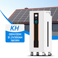 Batería de Litio de 15Kwh Lista para Enviar, 51.2V 300Ah, Batería de Pie de 48V 314Ah 600Ah 990Ah, Baterías Solares Lifepo4 con BMS