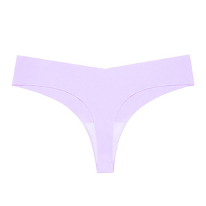 Vrouwen Naadloze Ondergoed Slipje Een Stuk Lingerie Vrij Uitgesneden Lage Taille Strings - Product Image 2