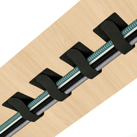 Attaches-câbles adhésifs auto-agrippants 28mm*90mm en gros pour la fixation de câbles et fils sur meubles d'intérieur