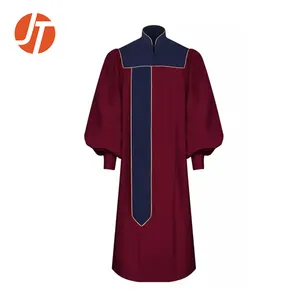 Новый дизайн, халаты для духовенства, Классическая церковная одежда, одежда для хора для взрослых