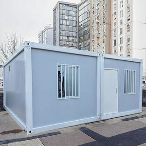 Maisons de conteneurs préfabriquées pliables prêtes à l'emploi 20 pieds 30 pieds 40 pieds Panneau sandwich préfabriqué modulaire préfabriqué Hôtels Centres commerciaux - Product Image 2