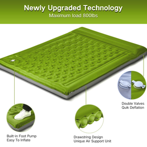 Foldable <strong>Camping</strong> Mattress Self Inflating Sleeping Pad Home Furniture Foldable Bed Modern Factory Custom PVC <strong>Matress</strong> Memory <strong>Foam</strong> - Product Image 4