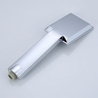 Ensemble de robinets de douche à effet pluie pour baignoire, finition nickel brossé, salle de bains avec eau chaude et froide