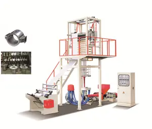 Ldpe Pp Polyethyleen Extruder Geblazen Film Extrusie Productie Machine