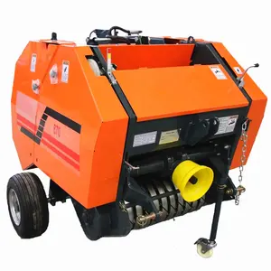 High Quality Compact Rice Straw Mini Roll Baler with CE