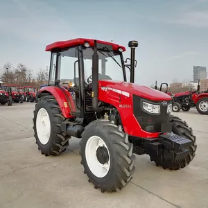 Boerderij Machine 4 Wiel 95 Hp Diesel Yto Landbouwtractor NLX954 Verzonden Naar Kyrgystan