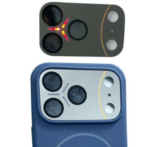 2025 OEM mới được nâng cấp di động máy ảnh bảo vệ với Thông báo ánh sáng vào chức năng flash cho 17 Pro Max Máy ảnh ống kính bảo vệ - Product Image 1