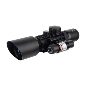 Cannocchiale Illuminato Rosso Verde <span class=keywords><strong>LUGER</strong></span> M9 3-10x42 per Caccia e Tiro a Lunga Distanza - Product Image 1