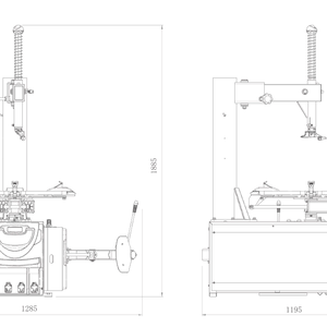 Montador/Desmontador <span class=keywords><strong>de</strong></span> Neumáticos con Brazo Auxiliar 890U+241 para Autos <span class=keywords><strong>de</strong></span> Pasajeros, 220V, Producto Auténtico - Product Image 2