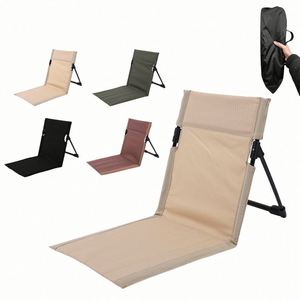 Fournisseur de canapés de sol, chaise de loisirs pliable portable avec dossier pour l'extérieur, le camping, la plage et les tentes - Product Image 1