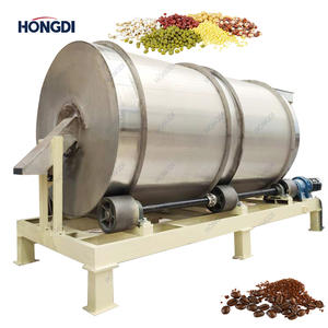 Mélangeur rotatif continu à tambour en acier inoxydable avec moteur AC et engrenage pour le traitement des poudres et granulés, capacité 316L - Product Image 2