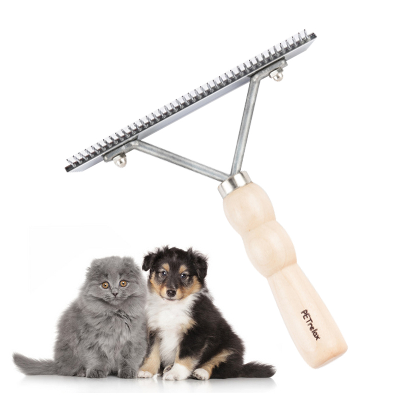 New Arrival Plastic Handle Dog Grooming