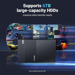 Boîtier de <span class=keywords><strong>disque</strong></span> <span class=keywords><strong>dur</strong></span> <span class=keywords><strong>externe</strong></span> UGREEN USB 3.0 2,5 pouces SATA III II I HDD et <span class=keywords><strong>SSD</strong></span> 7 mm 9,5 mm 6 To max 5 Gbps - Product Image 4