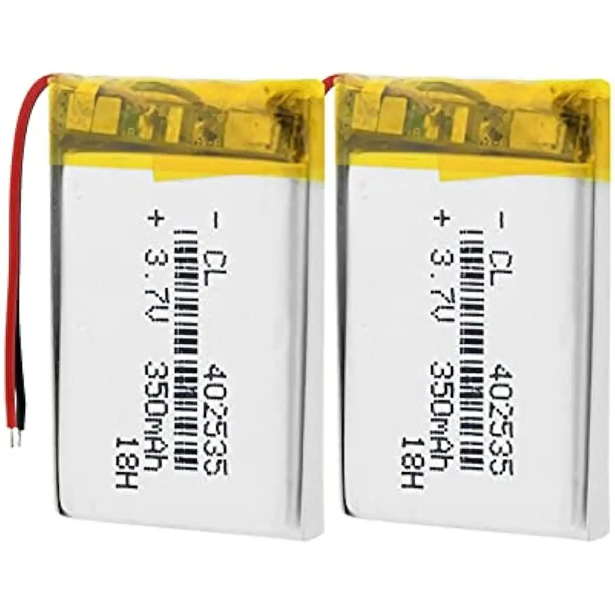 3.7v 350mah 402535 Li Po Polymer Litier Li Ion Battery Rechargeable PCB Mp3 Mp4 Mp5 GPS Smart Watch 3.7V Li-polymer Battery