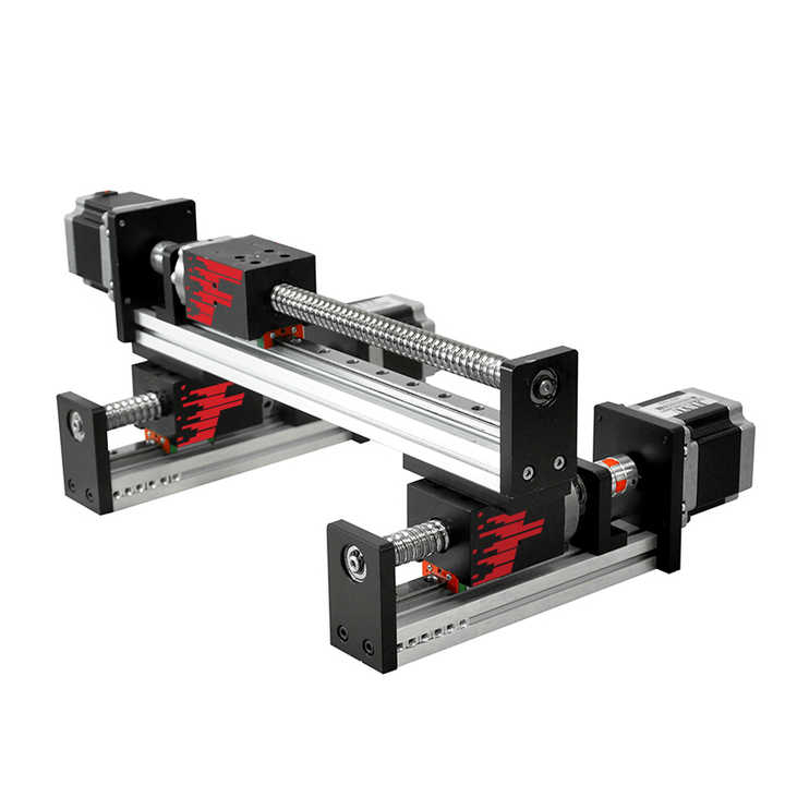 Horizontal XYZ Table 3 Axis Stage Linear Motion System Ball Screw ...