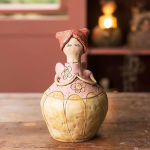 Handmade Fairy <b>Storage</b> Jar Irregular Shape Cartoon Design <b>Tabletop</b> Vase Valentine'S Day Gift Decor - Product Image 4