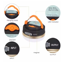 Cross-border explosive camping <b>lights</b> rechargeable portable <b>lights</b> outdoor camping horse <b>lights</b> waterproof work <b>lights</b> - Product Image 4