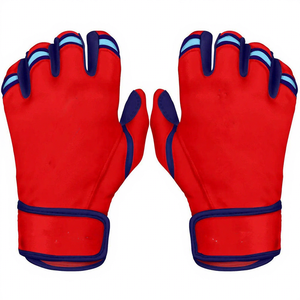 Gants de frappe de baseball en cuir résistant aux chocs MUDASSAR SPORTS, pour droitier, respirants, en bambou, vente en gros, sur mesure - Product Image 6