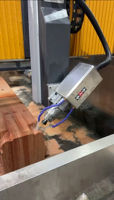 Mesa de router CNC automática de 4 ejes para piedra, potente husillo de 5.5kw con refrigeración por agua, sistema de motor paso a paso/servoaccionado con bomba de motor de transmisión por engranajes
