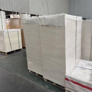 Feuilles de papier en vrac standard en pâte vierge 150-320 g/m² résistantes à l'huile, format personnalisé pour la fabrication de gobelets en papier, vente en gros - Product Image 1