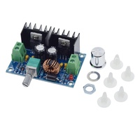 XH-M401 Modul Step-Down DC-DC XL4016E1 Papan Regulator Tegangan DC Daya Tinggi dengan Stabilisasi Tegangan Buatan China