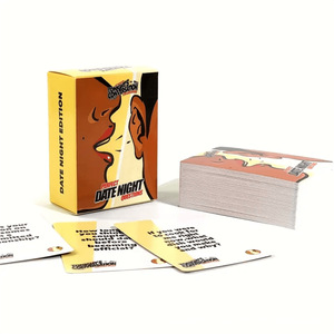 Carte da Gioco Personalizzabili per Appuntamenti Romantici con Domande in Inglese, in Carta Patinata per Conversazioni di Coppia e Interazioni Genitore-Figlio - Product Image 2