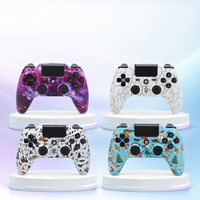 Nouvelle manette de jeu sans fil BT ZR486 P4 pour console, design privé, avec double vibration, haute qualité, compatible PS4
