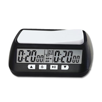 Horloge d'échecs numérique multifonctionnelle minuterie électronique professionnelle horloge d'échecs portable pour jeu d'échecs Gobang