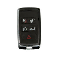 Coque de clé intelligente à 5 boutons pour clés de véhicule Land Rover Jaguar