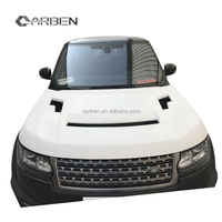 Modèle 2013 à 2017 Vente chaude Capot en carbone de style LM pour Range Rover Vogue L405 Couvercle de capot moteur