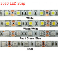 Vente d'usine bande lumineuse LED intelligente 12V 300Led 5M étanche IP65 SMD 5050 couleur unique 3000k 4000k 6000k avec mode de contrôle d'application