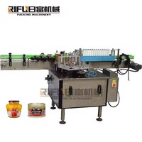 Machine à étiqueter automatique autocollant adhésif enveloppant autour de la bouteille applicateur d'étiquettes bouteille Tube flacon pot boîte de conserve verre PET bouteille