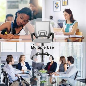 Modern White Frame Mesh Executive Office <b>Chair</b> Adjustable Features Chrome Base Outdoor Use Premium Posture <b>Support</b> Mechanism - Product Image 3