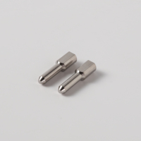 PIN en acier inoxydable non standard | Goupille de positionnement anti-rotation à tête hexagonale usinée CNC avec pointe conique pour dispositif de fixation d'automatisation