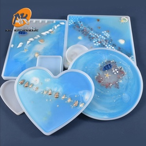 Molde <span class=keywords><strong>de</strong></span> <span class=keywords><strong>Silicona</strong></span> <span class=keywords><strong>de</strong></span> Resina Epoxi <span class=keywords><strong>para</strong></span> Posavasos <span class=keywords><strong>de</strong></span> Geoda Irregular AK <span class=keywords><strong>para</strong></span> <span class=keywords><strong>Manualidades</strong></span> <span class=keywords><strong>de</strong></span> Resina DIY, Plato Decorativo y Herramientas <span class=keywords><strong>de</strong></span> Artesanía - Product Image 6