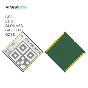 Ms33s1 mtk लागत प्रभावी छोटे आकार के सस्ते GPS ट्रैकर मॉड्यूल मल्टी-तारामंडल Gps bds gleilo qzss का समर्थन करता है
