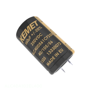 ตัวเก็บประจุแบบมีรูผ่านสำหรับ ALC40A102EL400 1 MF 105C จากผู้จัดจำหน่ายที่ได้รับอนุญาต - Product Image 1