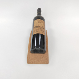 Casier à vin en bois Porte-bouteille en liège naturel Casier à vin en liège écologique - Product Image 2