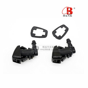 Windshield <b>Washer</b> Nozzle 55157319AA/4806312AA For Jeep Chrysler 4760 Black Plastic - Product Image 3
